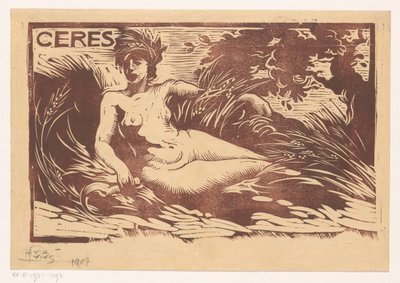 Ceres de Huib Luns (signed by artist)