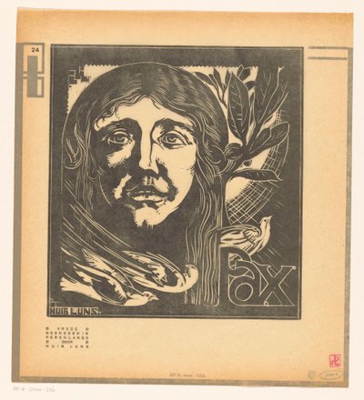 Pax com pombos
Paz (título sobre o objecto) de Huib Luns