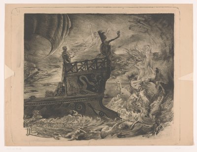 Para o navio de Virgil de Huib Luns