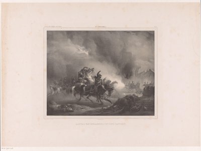 Ataque de soldados a cavalo
Ataque por cuirassiers sobre uma bateria (título sobre objecto)
Álbum de pintores holandeses (título da série sobre o objecto) de Huib van Hove Bz