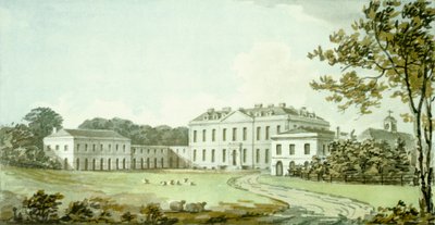 Livro Vermelho para Sheringham Hall, c.1812 de Humphry Repton