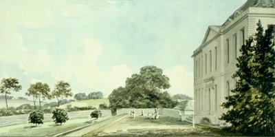 Livro Vermelho para Sheringham Hall, c.1812 de Humphry Repton