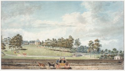 O treinador de Harwich (wc no papel de wove) de Humphry Repton