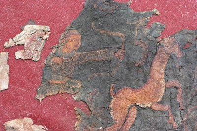 Pormenor da alcatifa, 1º H. Séc. I. DE ANÚNCIOS de Hunnic Art