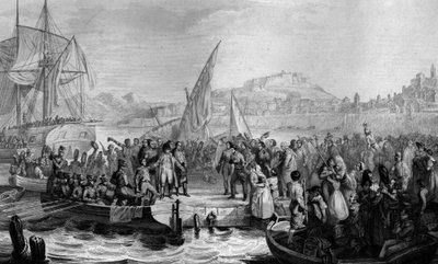 Napoleão 1 em Portoferriao de Huot Huot