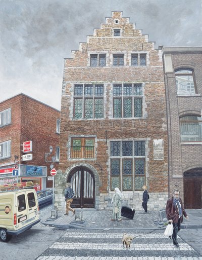 Pieter Brueghels House em Bruxelas, 1996 de Huw S. Parsons