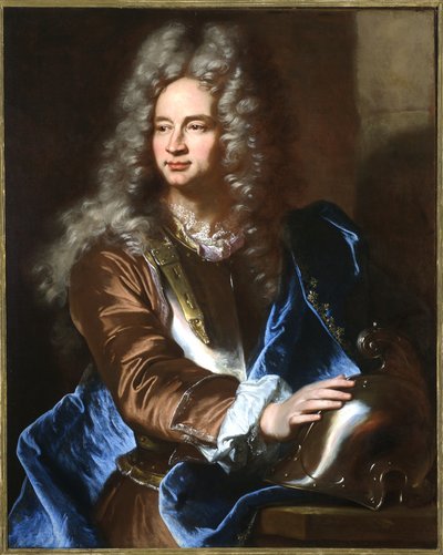 Retrato de Anton Julius II Brignole-Sale enviado extraordinário a Luís XIV de França de Hyacinthe Francois Rigaud