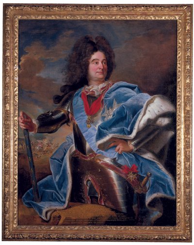 Retrato do Duque de Villars de Hyacinthe Francois Rigaud