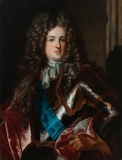 Retrato de Aleksander Benedykt Stanisław Sobieski 1677-1714 de Hyacinthe François Honoré Rigaud Circle of