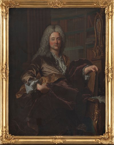 Retrato do juiz do Supremo Tribunal Peder Benzon Mylius de Hyacinthe Rigaud