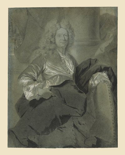 Retrato de um homem de Hyacinthe Rigaud