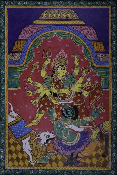 Durga a matar um demónio de IMAGINEERS STUDIO