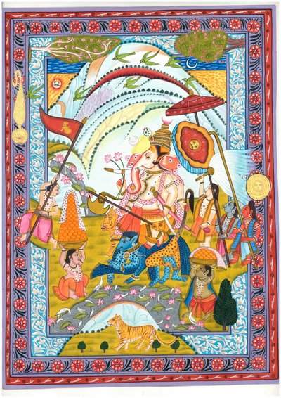 Procissão Divina de Ganesha de IMAGINEERS STUDIO