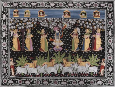 Krishna, as Gopis e as vacas de IMAGINEERS STUDIO