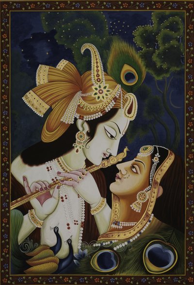 Flauta de Krishna e Radha de IMAGINEERS STUDIO