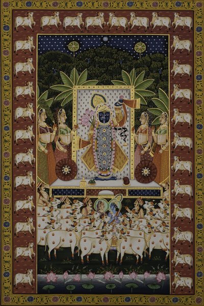 O Senhor Krishna e as vacas de IMAGINEERS STUDIO