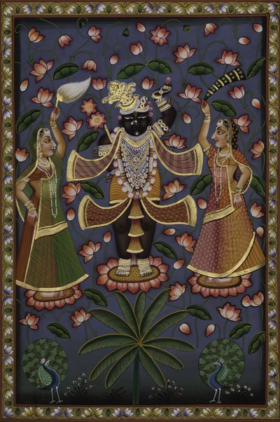 O Senhor Krishna com os seus devotos de IMAGINEERS STUDIO