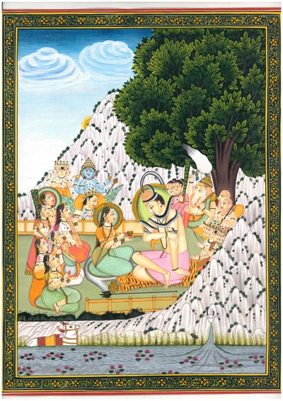 Encontro Divino de Shiva e Parvati de IMAGINEERS STUDIO