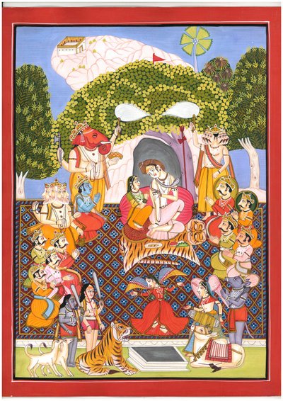 Encontro Divino de Shiva e Parvati de IMAGINEERS STUDIO