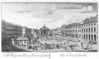 Uma Perspectiva do Covent Garden de I. (after) Maurer