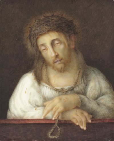 Cristo como um homem de dores de Ida Jacoba Reigersman (attributed to)
