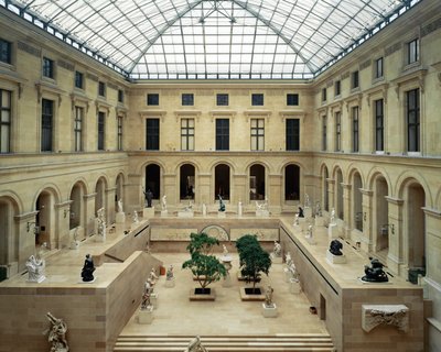 A Corte Puget no Museu do Louvre ... de Ieoh Ming Pei