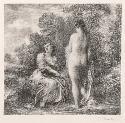Bathers, 1881. de Ignace Henri Jean Fantin-Latour
