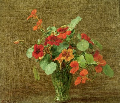 Capucines (chagas) de Ignace Henri Jean Fantin Latour