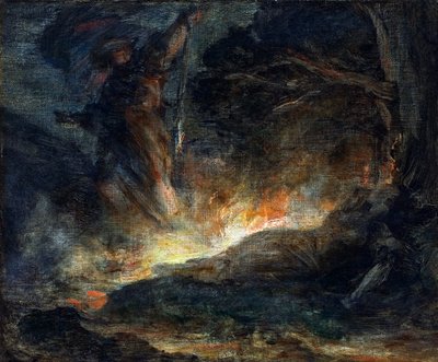 Fim da Valquíria, 1877 de Ignace Henri Jean Fantin Latour