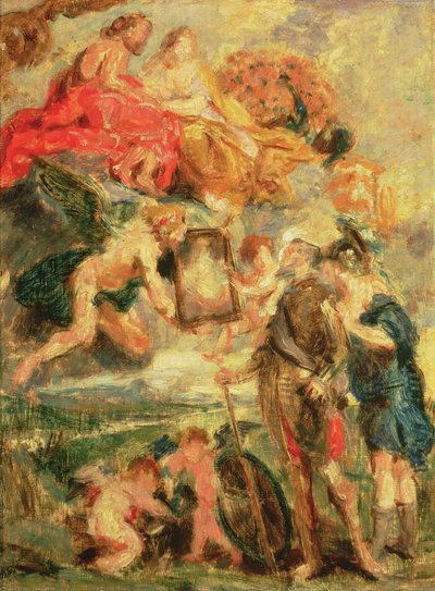 Homenagem a Rubens (ver 17689) de Ignace Henri Jean Fantin-Latour