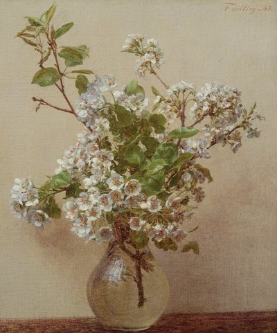 Flor de Pêra, 1882 de Ignace Henri Jean Fantin Latour