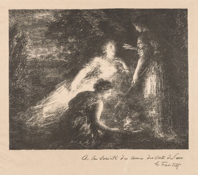 Bruxaria, 1899. de Ignace Henri Jean Fantin-Latour