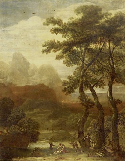 Paisagem com caçadores de Ignacio Iriarte