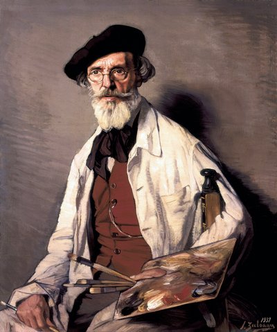 Retrato do pintor Pablo Uranga (1861-1934) 1937 (óleo sobre tela) de Ignacio Zuloaga y Zabaleta