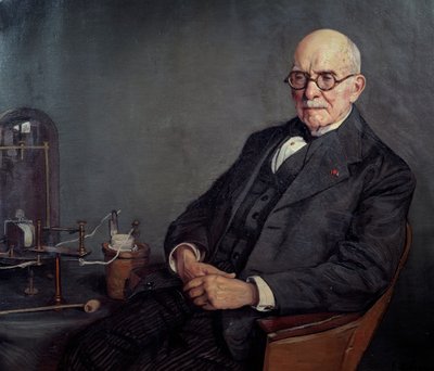 Retrato de Edouard Branly de Ignacio Zuloaga y Zabaleta