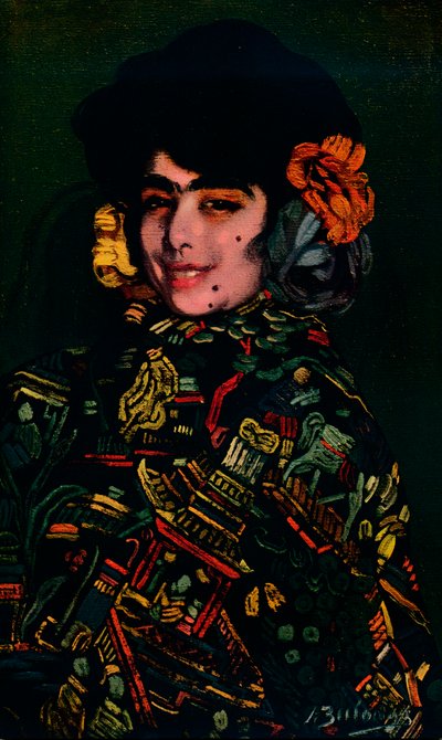 Garota Espanhola, 1907, 1932 de Ignacio Zuloaga y Zabaleta