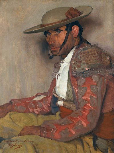 Picador El Coriano. de Ignacio Zuloaga y Zabaleto