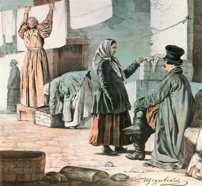 Lavadeiras, 1846. de Ignati Shchedrovsky