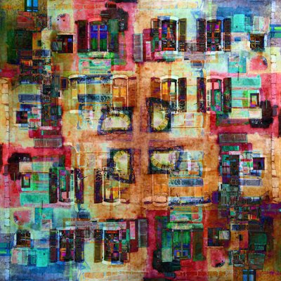 Janelas coloridas da cidade de Igor Shrayer