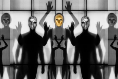 Máscaras para teatro de sombras de Igor Shrayer