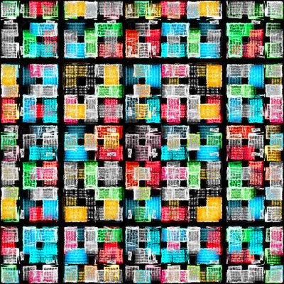 Blocos abstratos vibrantes de Igor Shrayer