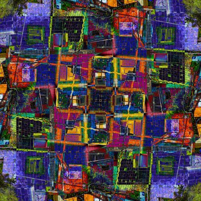 Um mosaico urbano vibrante de Igor Shrayer
