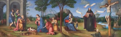 Visão de Santo Agostinho de Il (1450-1517) Francia
