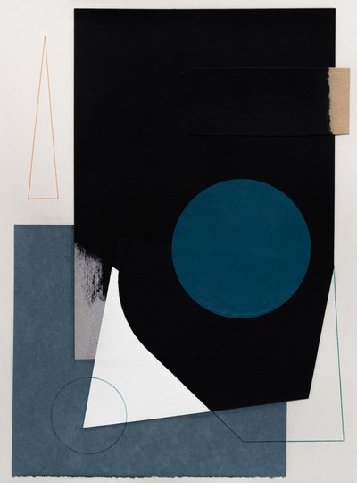Composição abstrata de cores de Ildefonso Martín