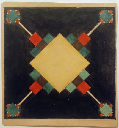 Desenho de um ornamento de Ilja Grigorewitsch Tschaschnik
