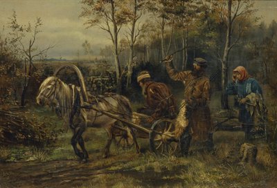 Ladrão de madeira de Illarion Mikhailovich Pryanishnikov