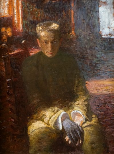 ALEXANDRE KERENSKY COM UMA LUVA PRETA de Ilya Efimovich Repin