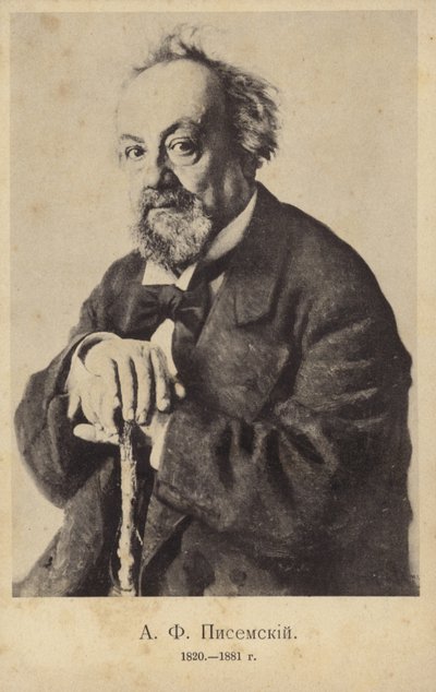 Aleksey Pisemsky, romancista e dramaturgo russo de Ilya Efimovich Repin