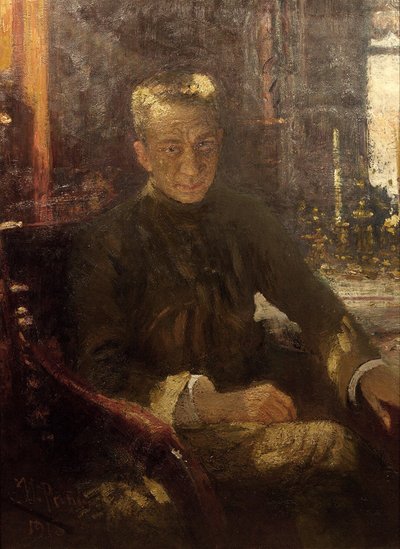 Retrato de Alexander Kerensky 1881-1970, 1917-1918. de Ilya Efimovich Repin