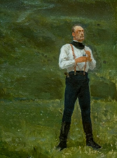 O DUEL (detalhe) de Ilya Efimovich Repin
